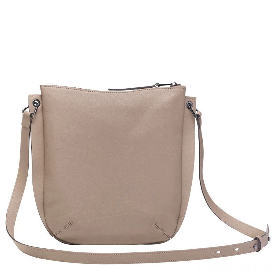 Longchamp Ladies 3D Crossbody Bag Brown 10079772315 3597921897767