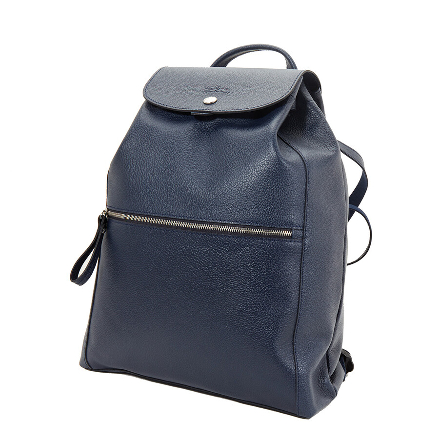 longchamp leather backpack