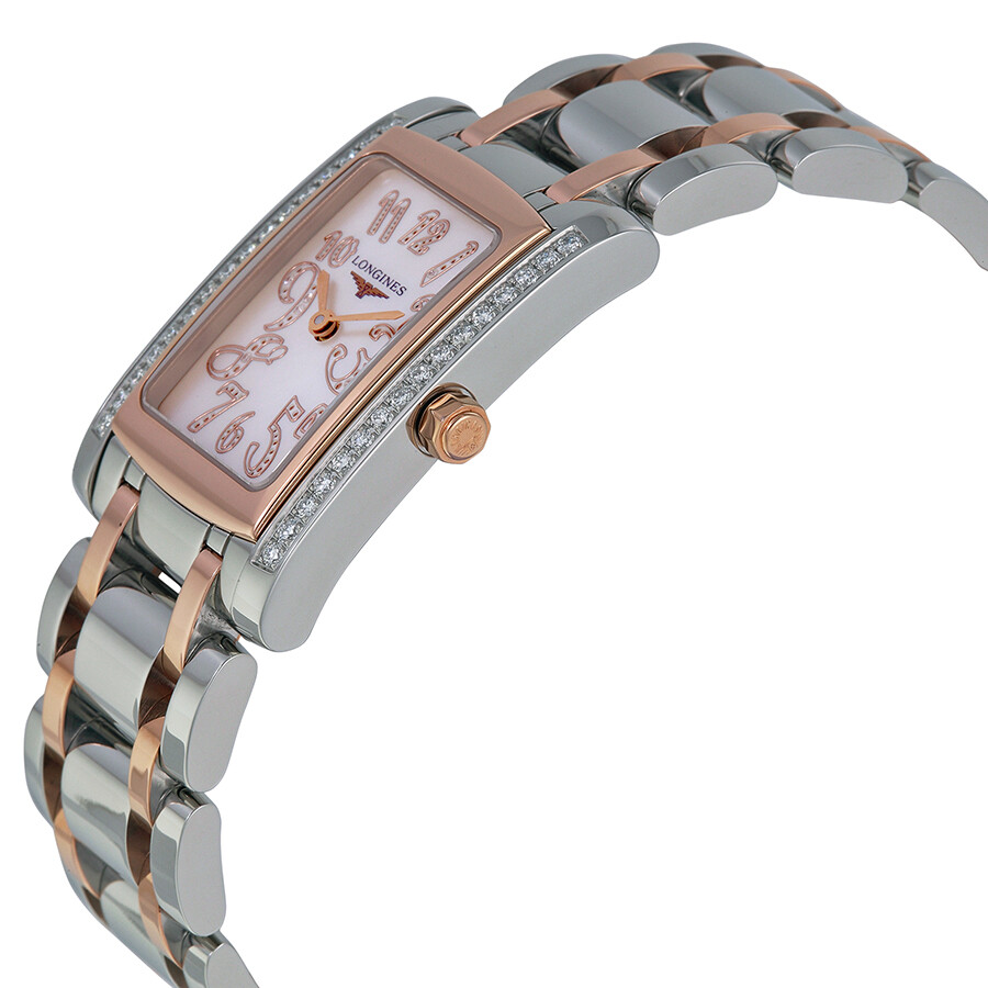 Longines Dolce Vita Mother of Pearl Diamond Ladies Watch L55025997