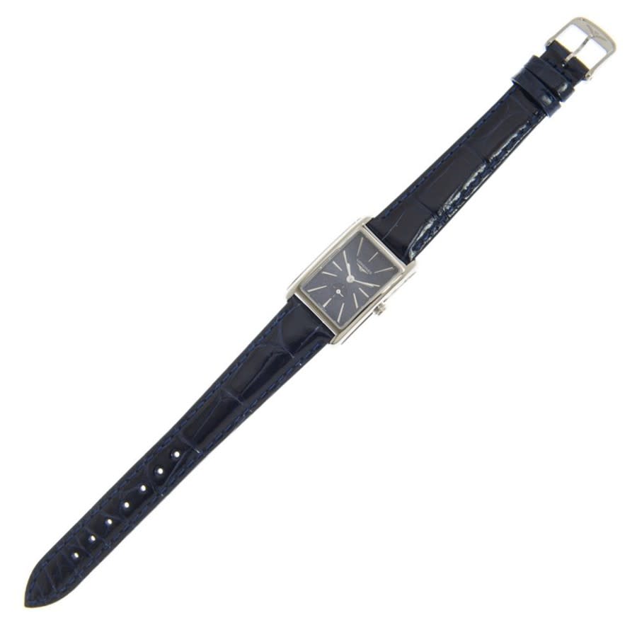 Longines Dolcevita Quartz Blue Dial Ladies Watch L5.255.4.93.2  7612356212605 - Watches, Dolcevita - Jomashop