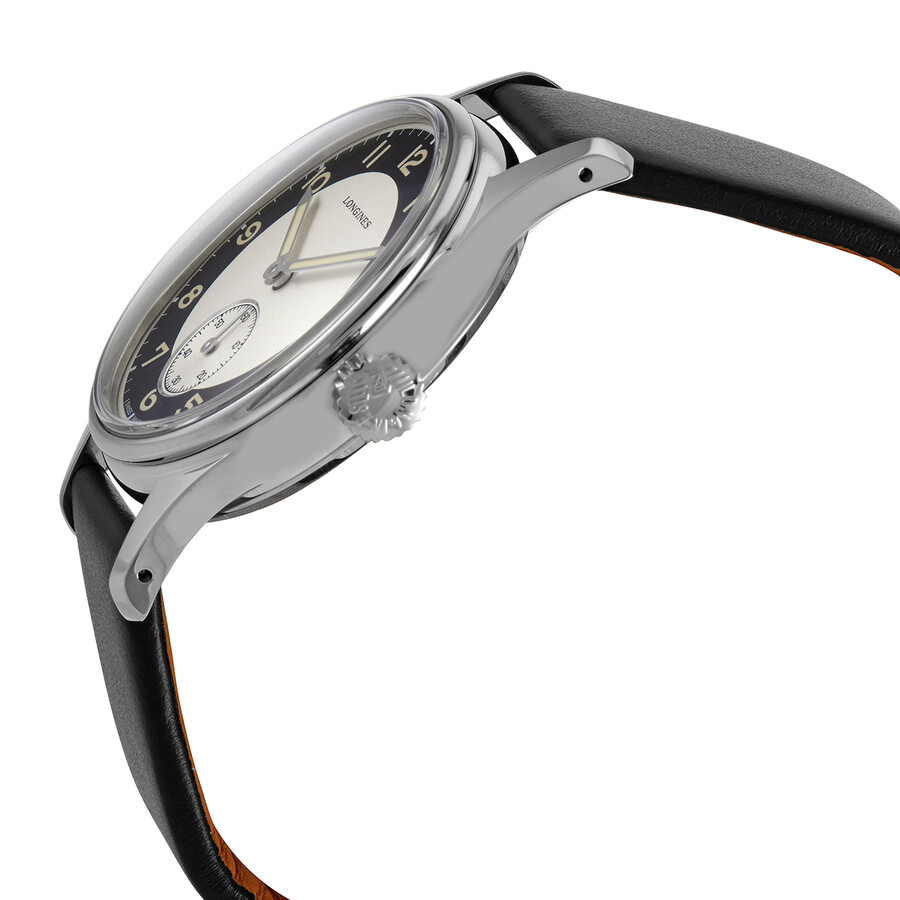 Longines Heritage Classic Tuxedo Automatic Black Dial Men's Watch  L2.330.4.93.0 703200213941 - Watches - Jomashop