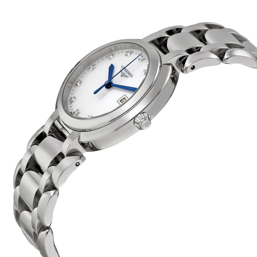 Longines Prima Luna Mother of Pearl Dial Ladies Watch L81124876 L8.112 ...