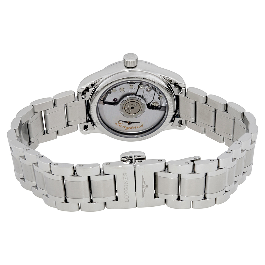 Longines Master Collection Automatic Mother of Pearl Dial Ladies Watch  L2.128.4.87.6 L2.128.4.87.6 703200192611 - Longines, Master Collection -  Jomashop