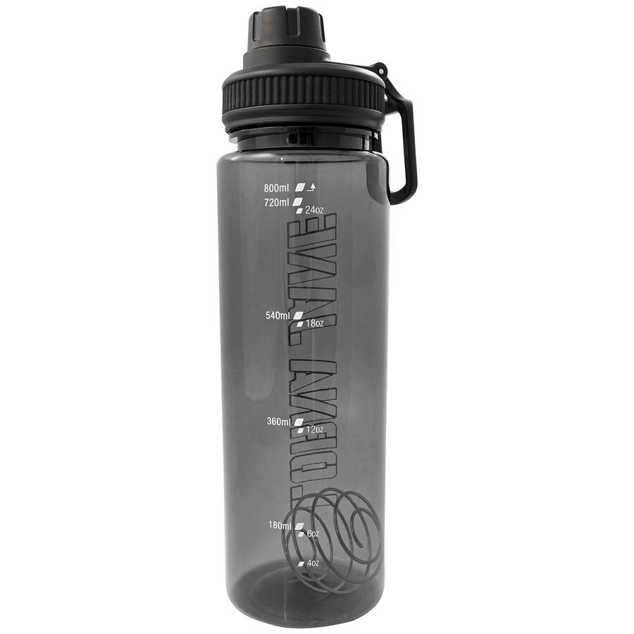 Lorna Jane 800ml Recycled Protein Shaker Bottle Black A122185BLK 9326221858628