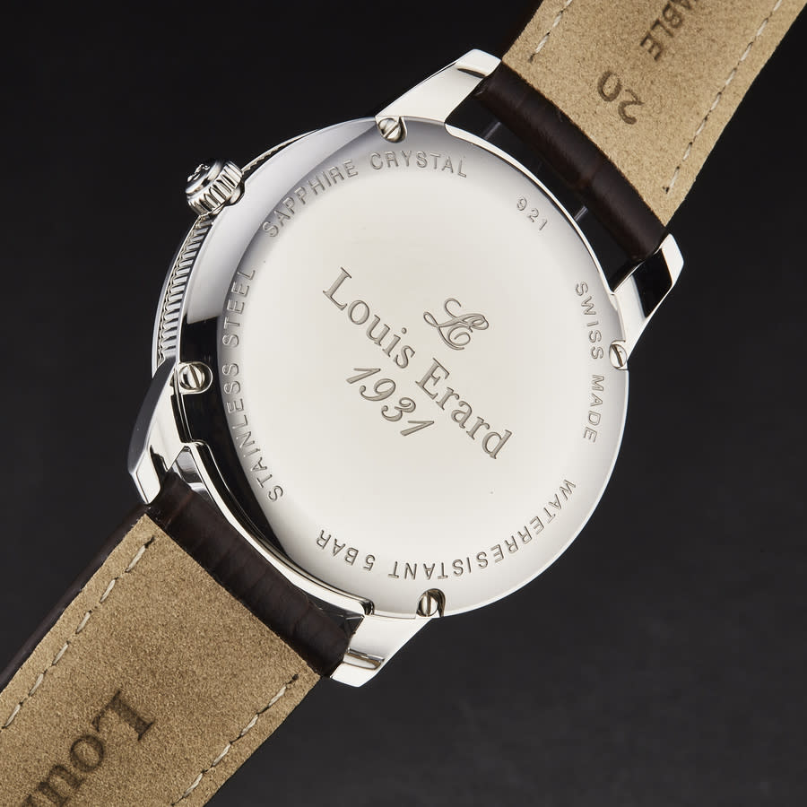 Louis Erard Heritage Quartz Silver Dial Men's Watch 17921AA21.BEP101  17921AA21.BEP101 7630021330713 - Watches, Louis Erard - Jomashop