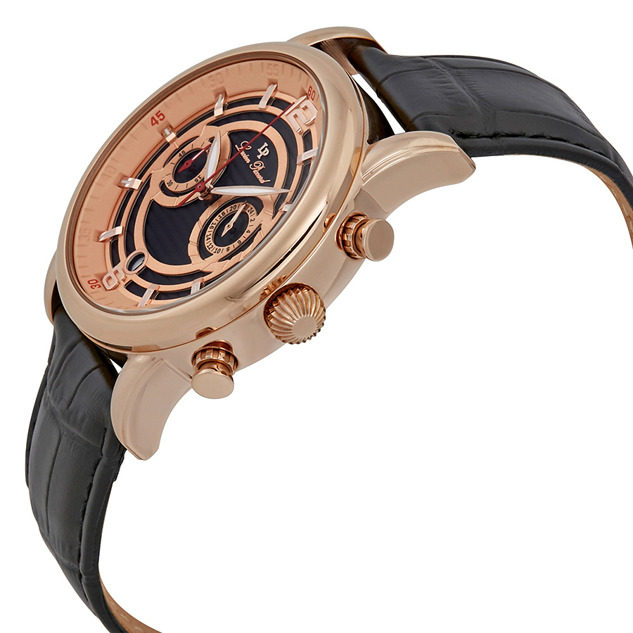 Lucien Piccard Morano Chronograph Men's Watch LP-14084-RG-01 LP-14084-RG-01  722630792482 - Watches, Lucien Piccard - Jomashop