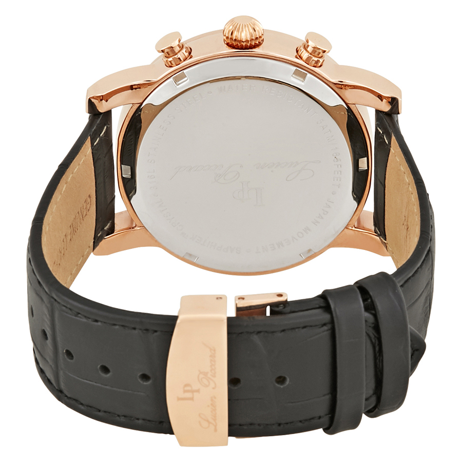 Lucien Piccard Morano Chronograph Men's Watch LP-14084-RG-02S  LP-14084-RG-02S 722630793199 - Watches, Lucien Piccard - Jomashop