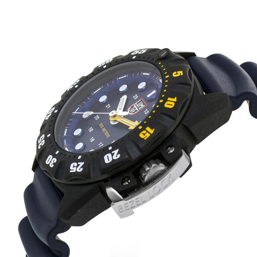 Luminox Scott Cassell Deep Dive Quartz Blue Dial Men's Watch XS.1553