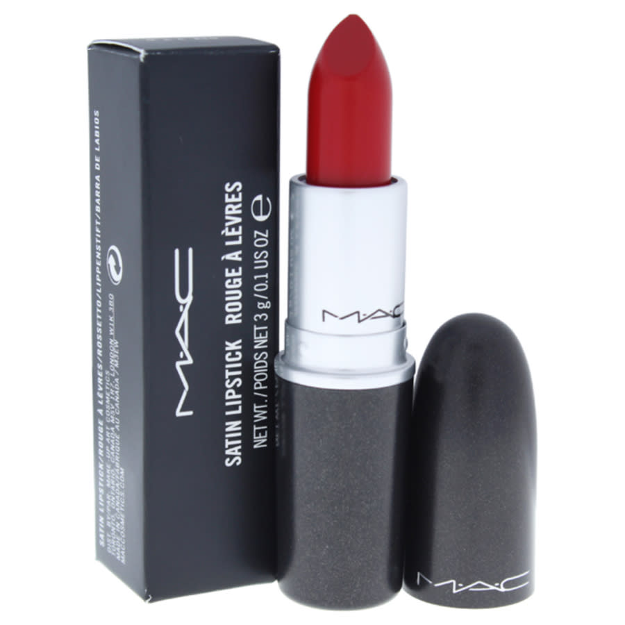 satin lipstick in mac red