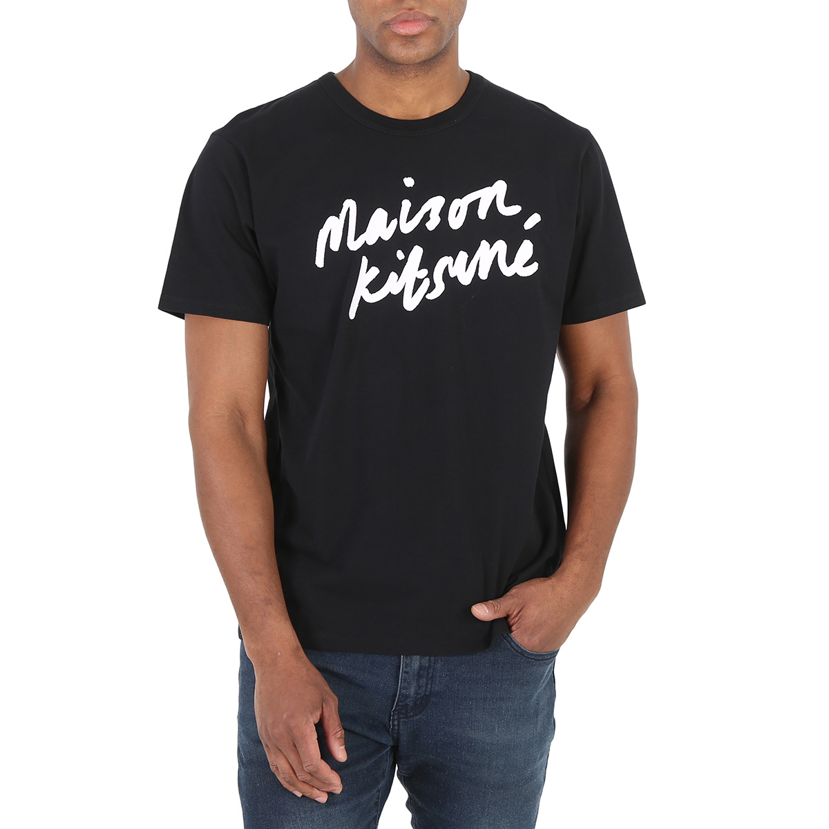 Maison Kitsune - Man - Black - T-shirt