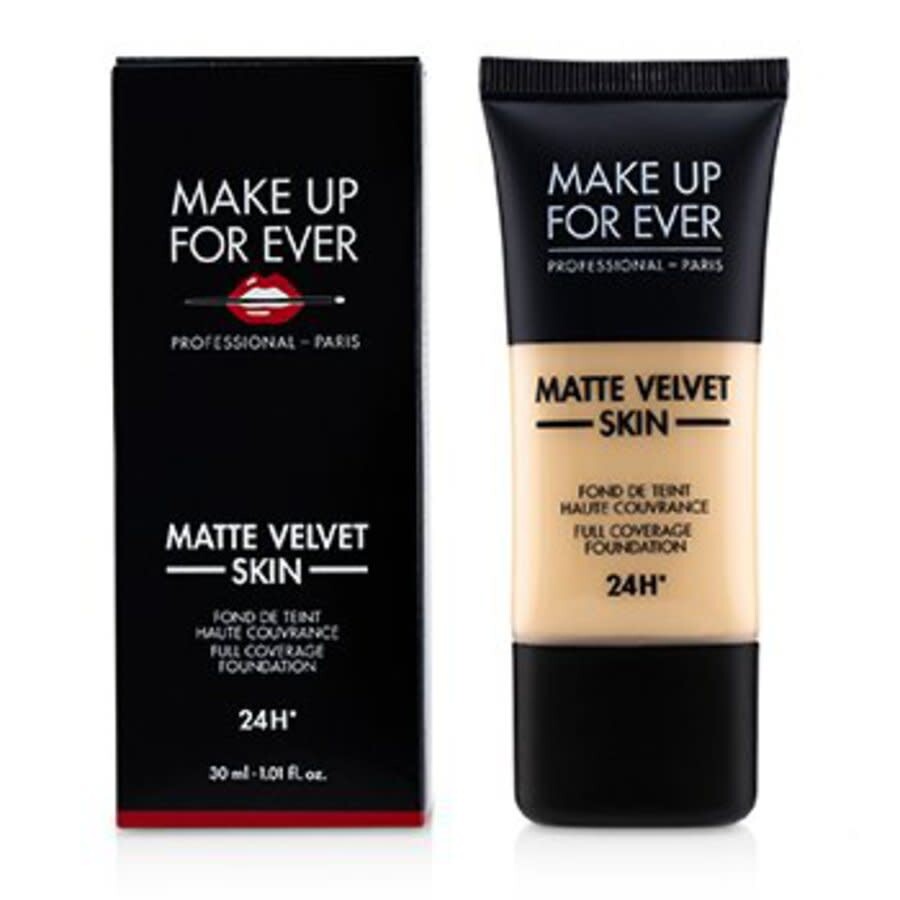 Make Up Forever Matte Velvet Skin Full Coverage Foundation 1 oz Y215 (Yellow Alabaster) Makeup