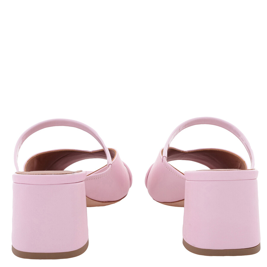 Malone Souliers Ladies Rose / Rose Sansa 45 Block Kitten Heels, Brand