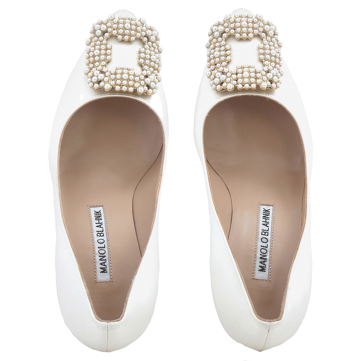 Escarpins Manolo Blahnik BOTTANA 70 - Satin Violet Avec Cristal - Taille 41 - Neuf Avec Boîte