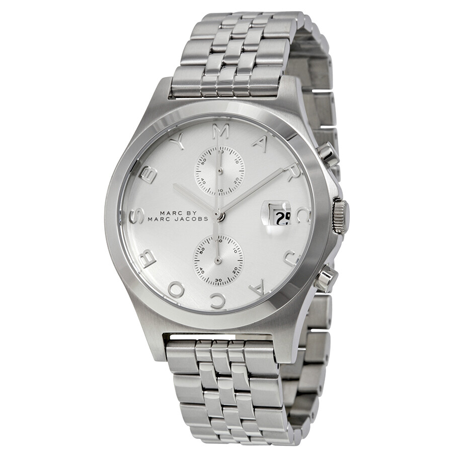 Fergus Chronograph Silver Dial Stainless Steel Ladies Watch
