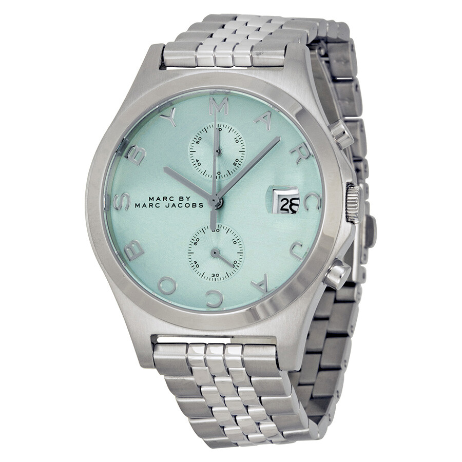 Ferus Chronograph Blue Dial Stainless Steel Ladies Watch