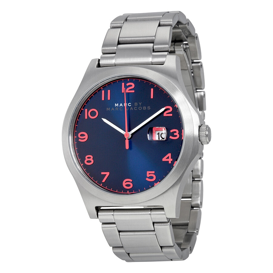 Jimmy Blue Dial StainlessSteel Men's Watch