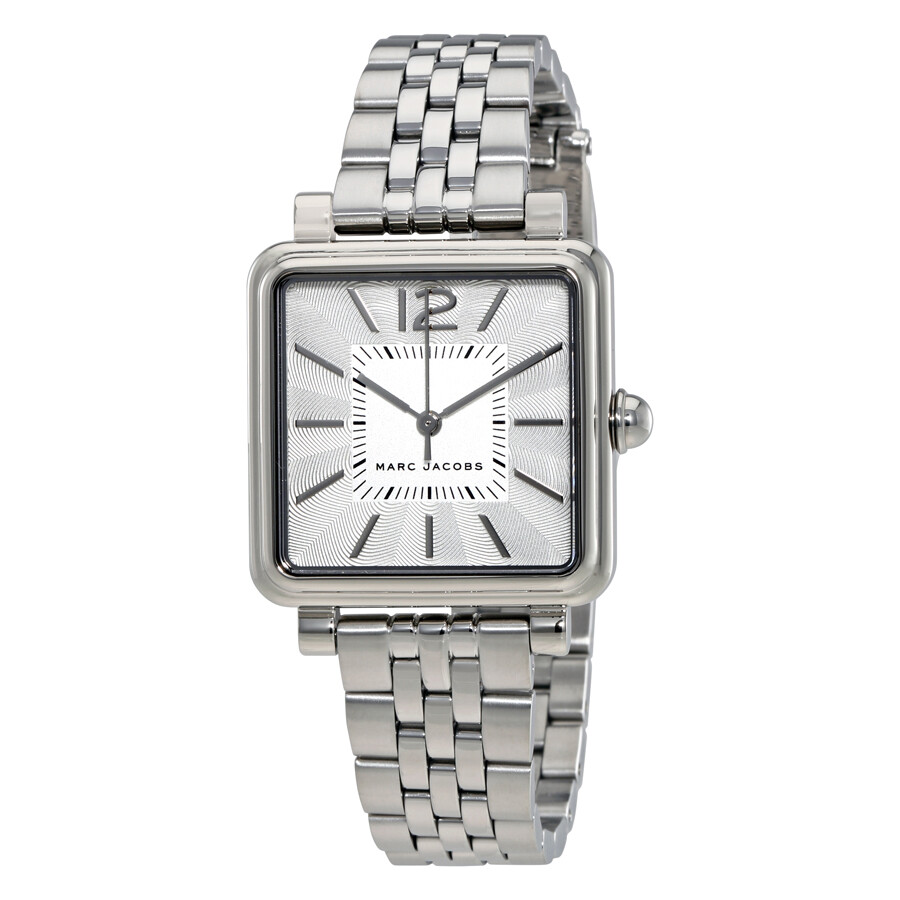 marc jacobs vic watch silver