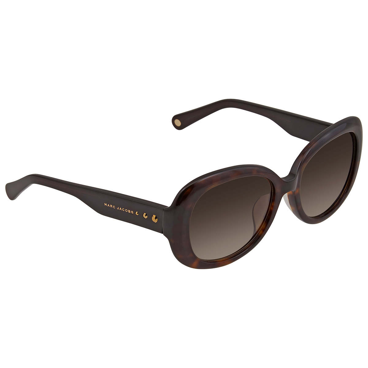 Marc Jacobs Brown Gradient Oval Ladies Sunglasses MARC 97/F/SVIYHA55 ...