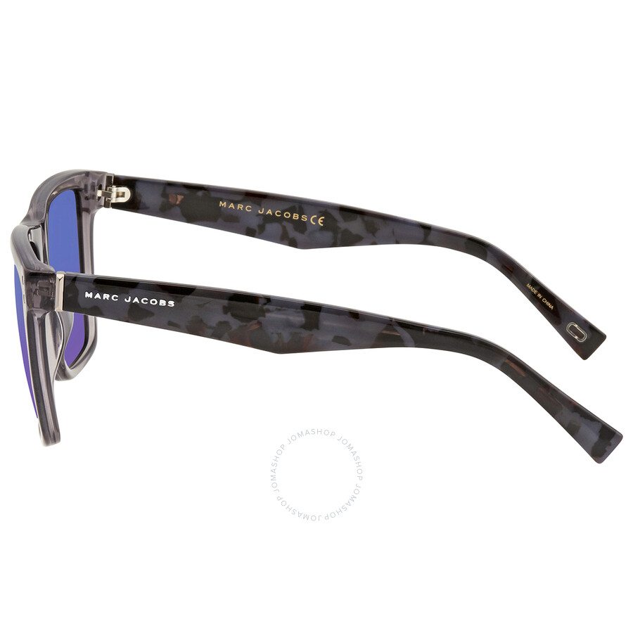 Marc Jacobs Green Mirrored Square Unisex Sunglasses Marc 119/S 026U 54