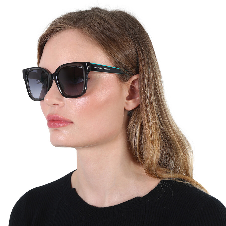 Marc Jacobs GreyShaded Cat Eye Ladies Sunglasses MARC 458/S 0R65/9O 53 716736720593 Sunglasses