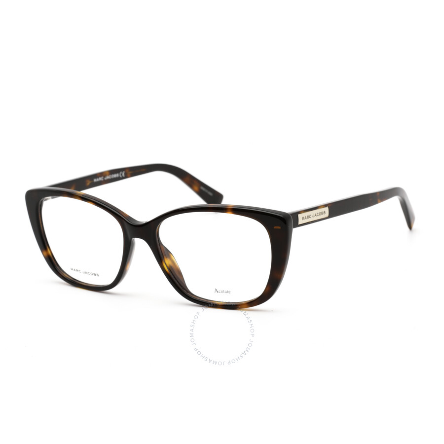 Marc Jacobs Ladies Tortoise Round Eyeglass Frames MARC42800860052