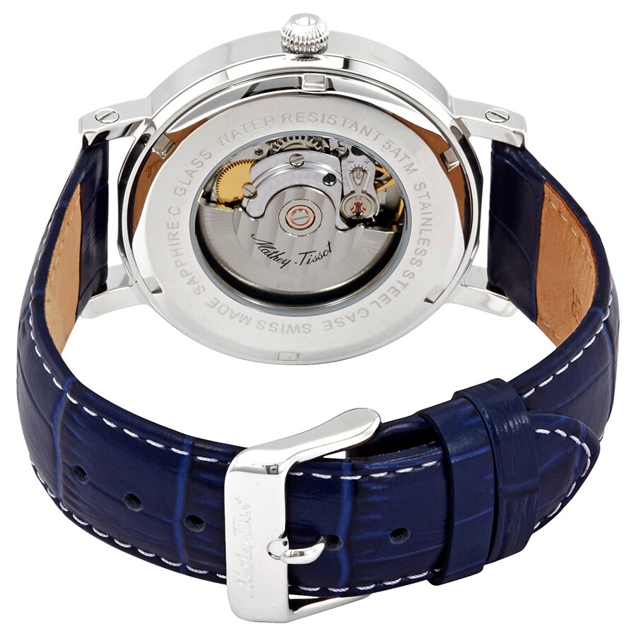 Mathey-Tissot City Automatic Blue Dial Mens Watch HB611251ATABU
