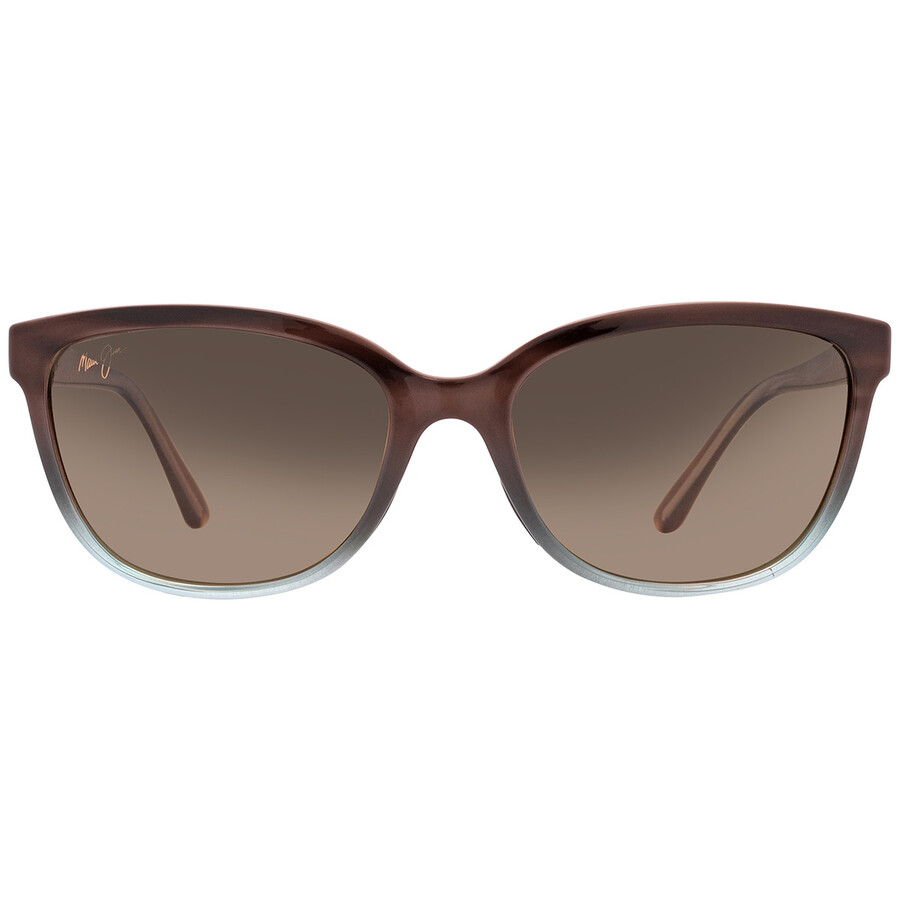 Maui Jim Honi HCL Bronze Cat Eye Ladies Sunglasses HS75822B 54