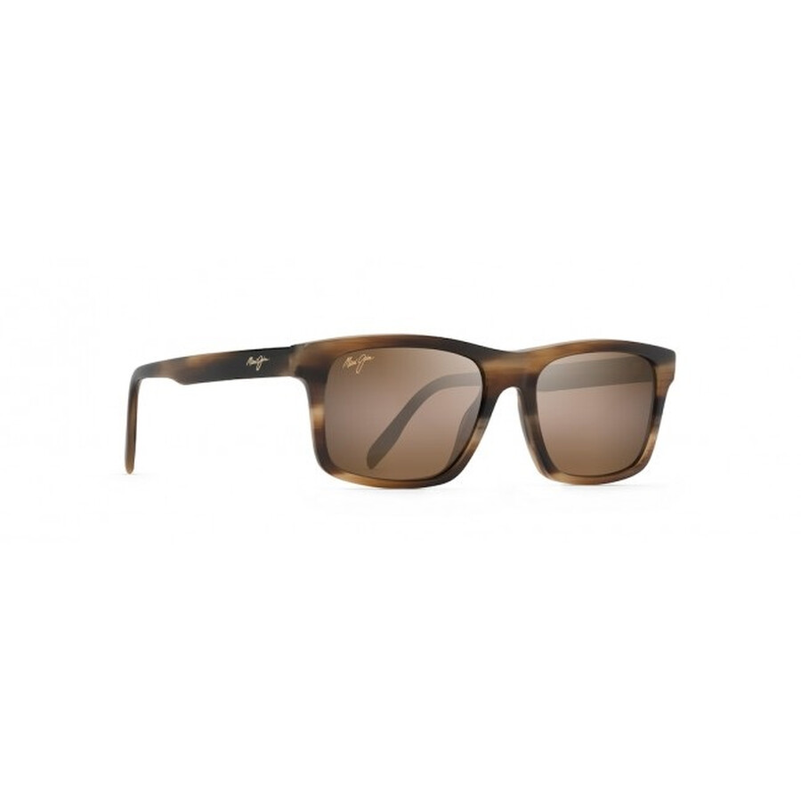 Maui Jim Waipio Valley HCL Bronze Rectangular Unisex Sunglasses H812126A 56.5 603429055790