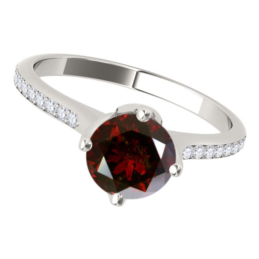1 carat red diamond