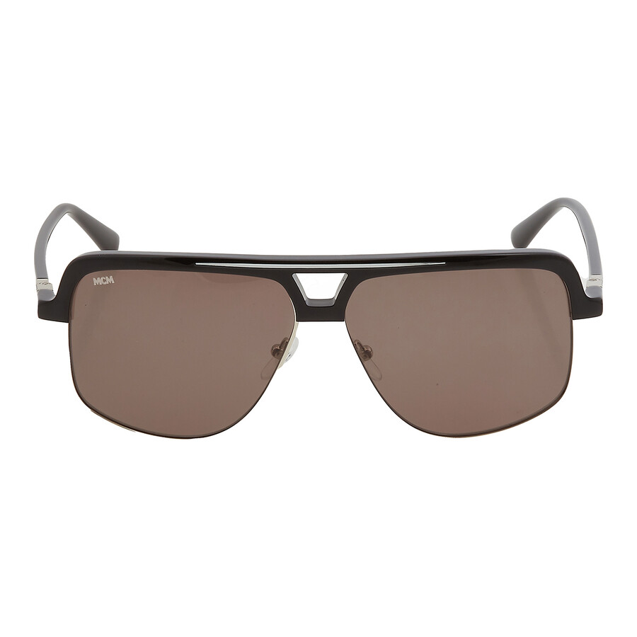 Mcm Grey Square Men's Sunglasses MCM708S 001 60 8809735041232