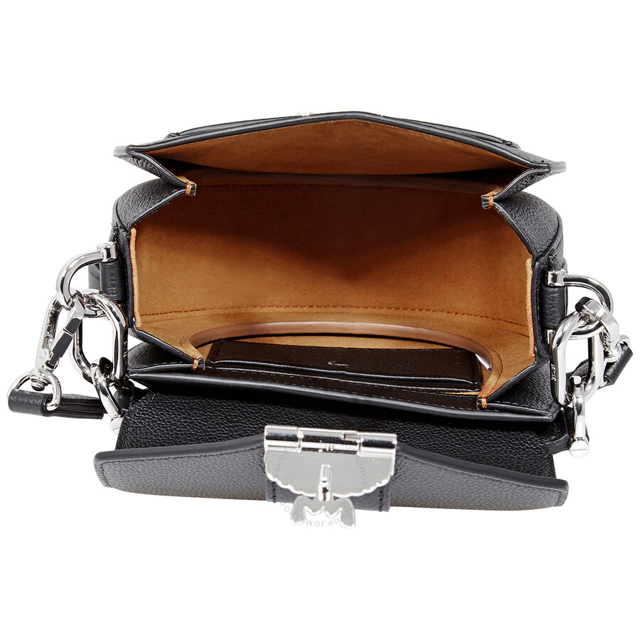 Mcm Ladies Black Patricia Shoulder Bag MWSASPA04BK001 8809630699507