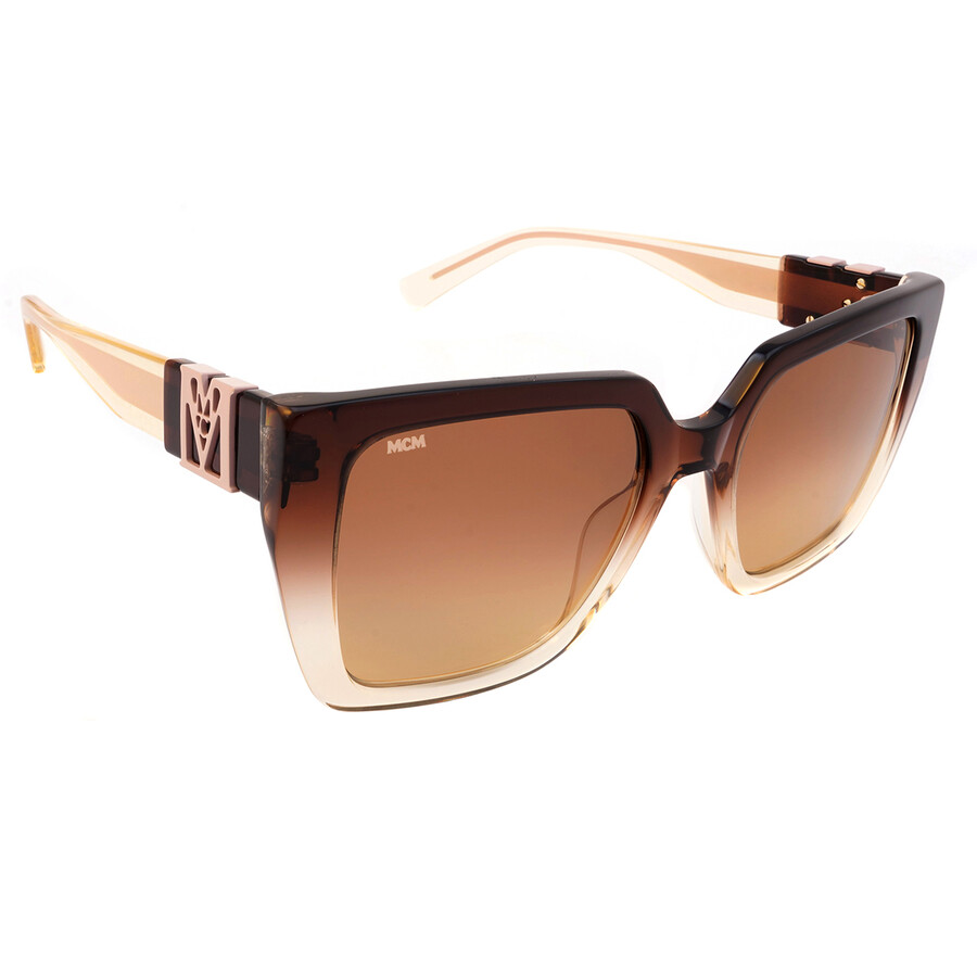 Mcm Light Brown Gradient Square Ladies Sunglasses MCM723S 211 53