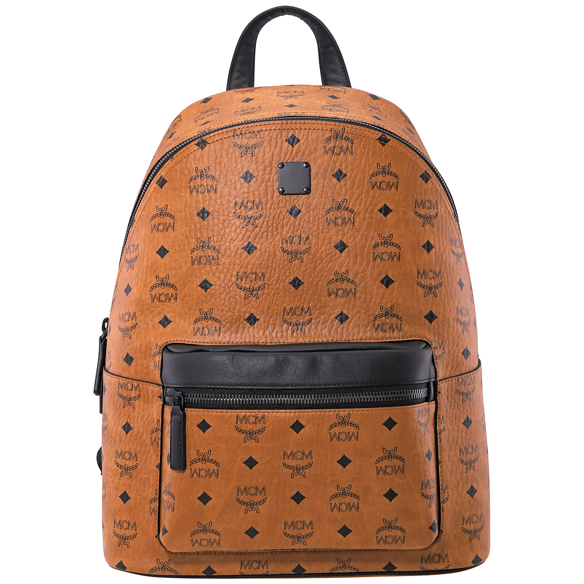 Mcm Stark Medium Monogram Leather 