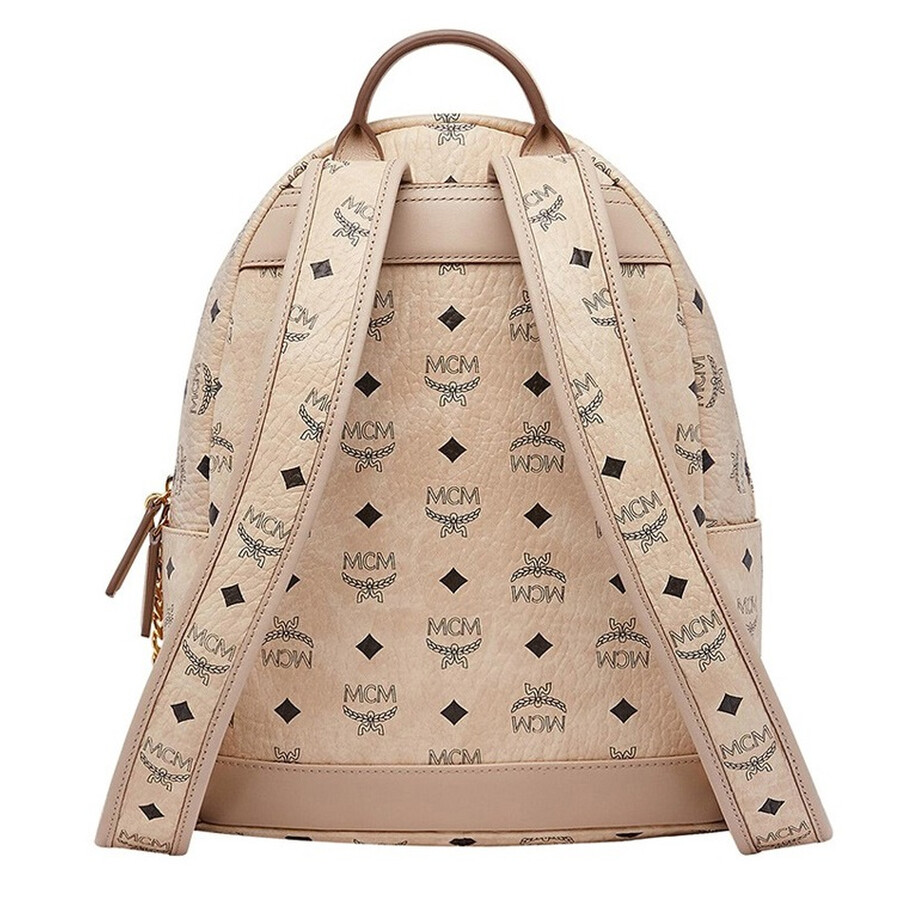 mcm dual stark backpack medium beige