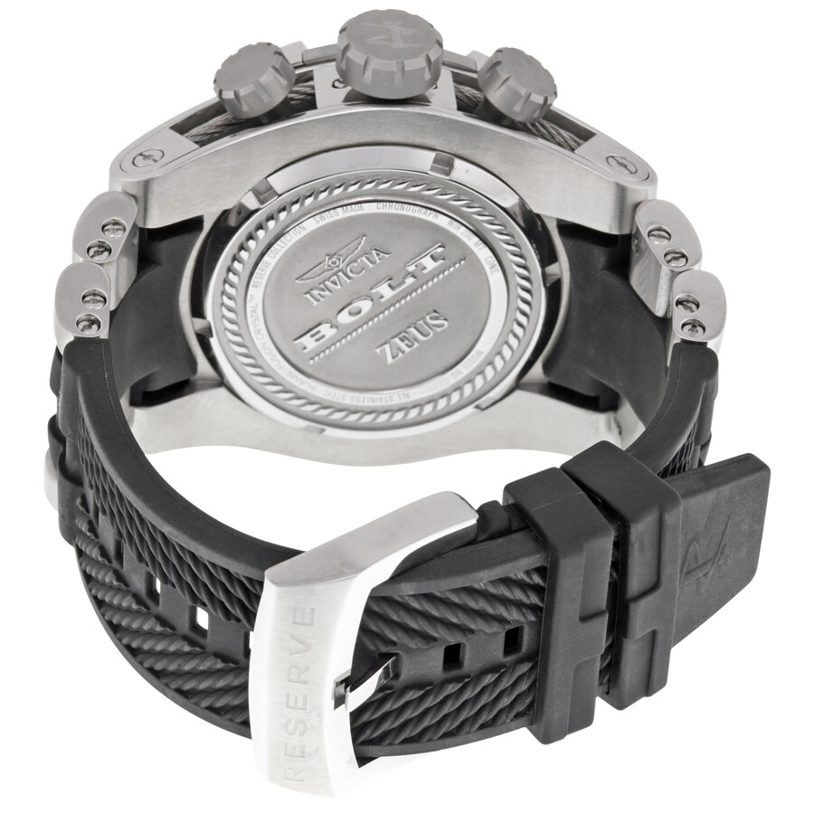 Invicta Mens Zeus Bolt Reserve Chronograph Men's Watch 0826