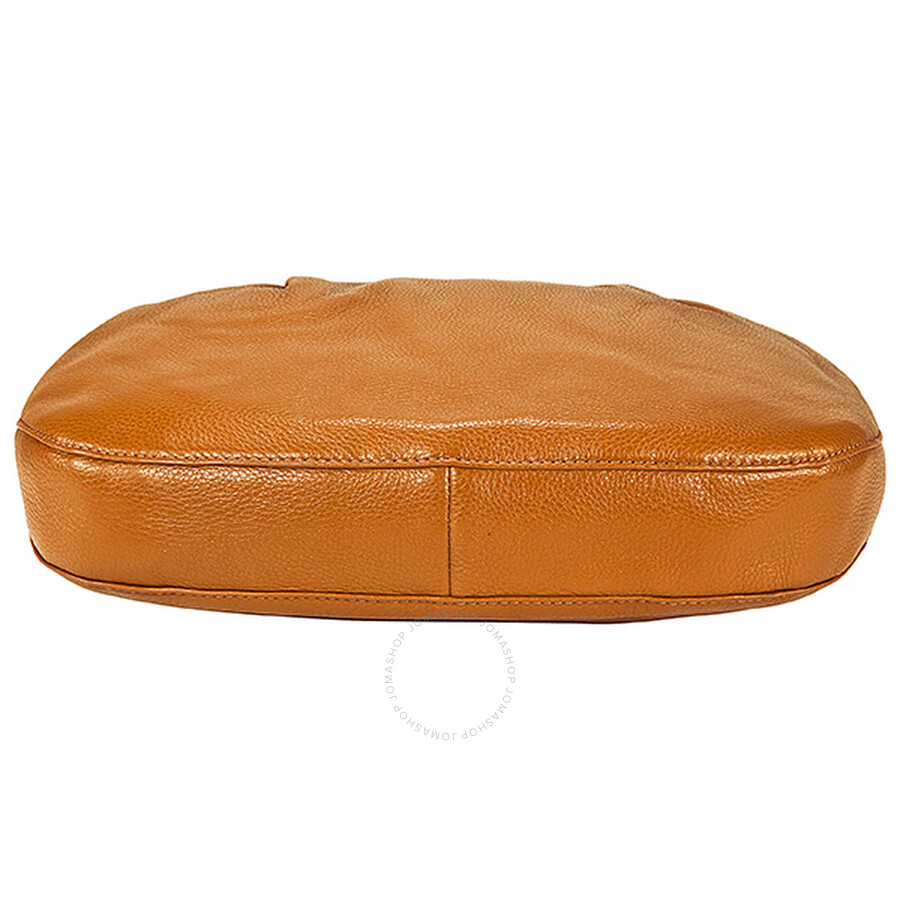 Michael Kors Bedford Large Convertible Shoulder Bag in Luggage Brown