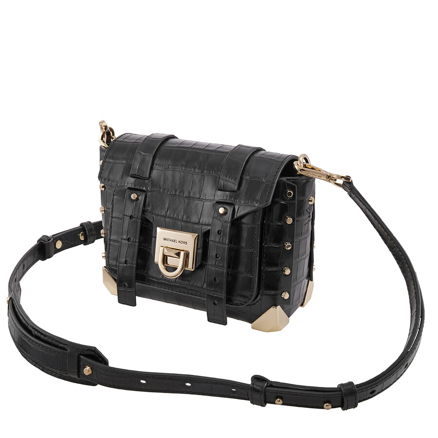 Michael Kors Black Manhattan Small Messenger Bag 30F9GNCM1E001