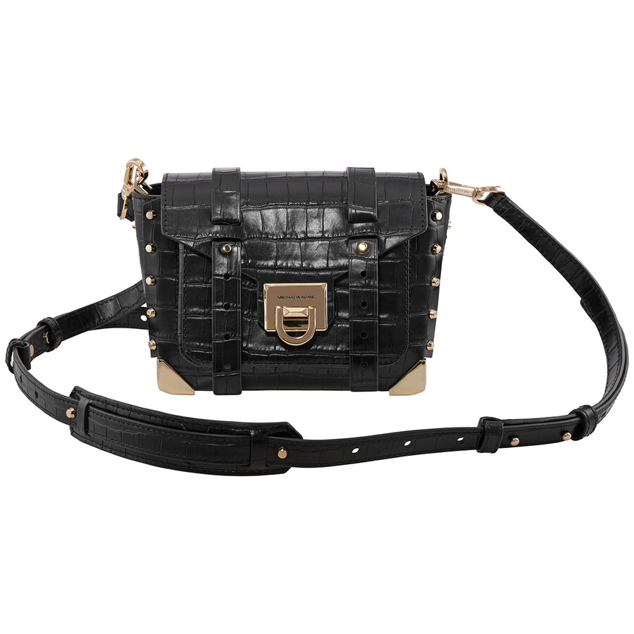 Michael Kors Black Manhattan Small Messenger Bag 30F9GNCM1E001