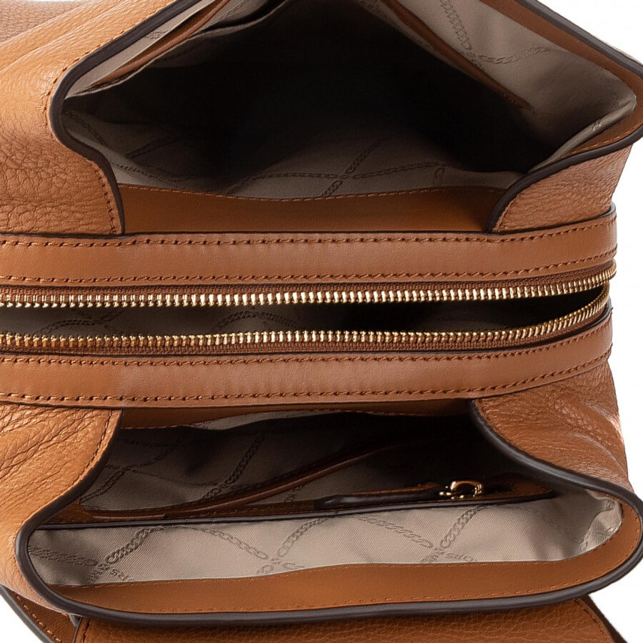 raven medium pebbled leather backpack