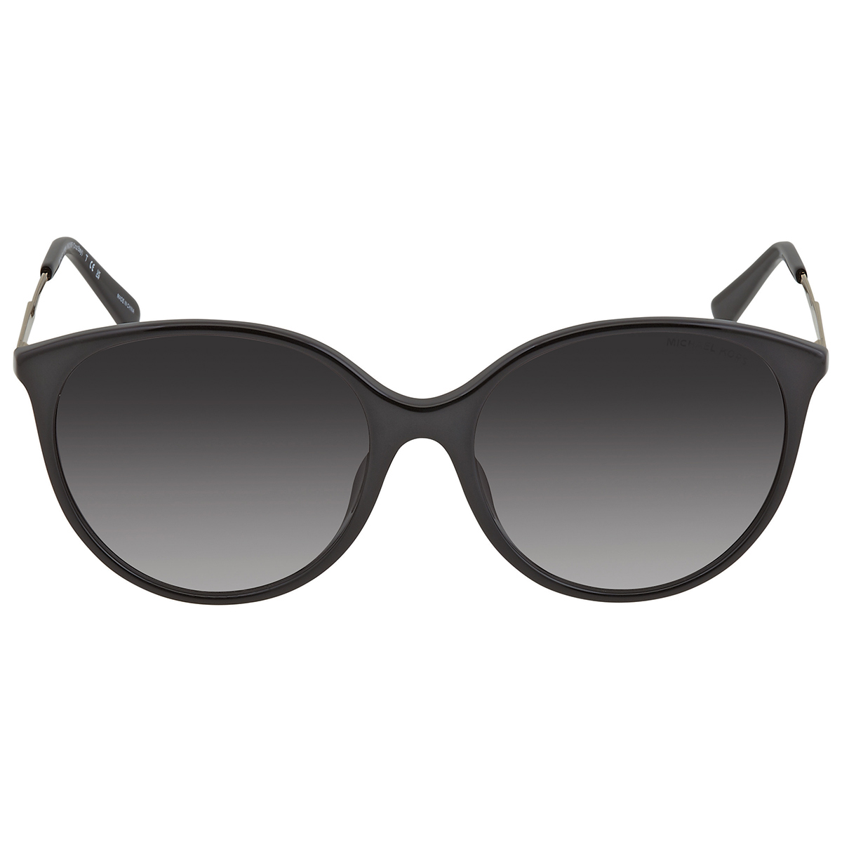 Michael Kors Cruz Bay Dark Grey Gradient Round Ladies Sunglasses