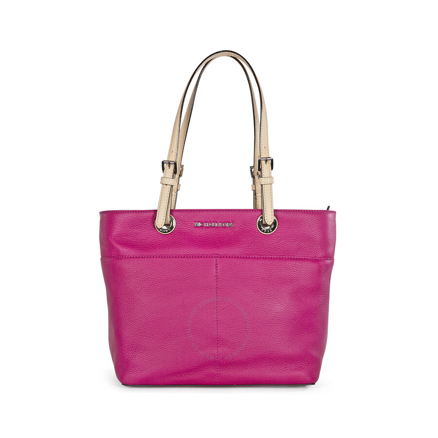 Michael Kors Jet Set Bedford Top Zip Tote Fuschia Pink 30H4SBFT6L670