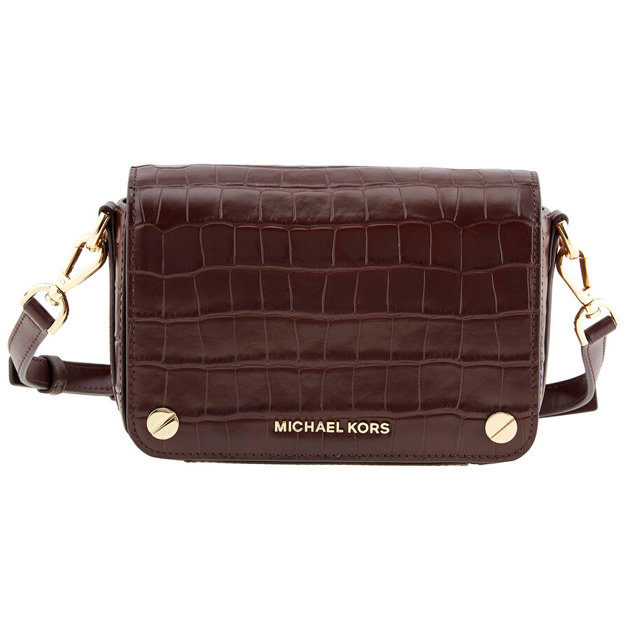 Michael Kors Jet Set Crocembossed Leather Crossbody Bag 32F9GJ6C1E237