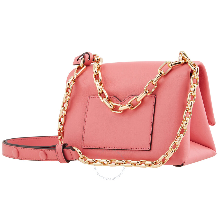 Michael Kors Ladies Cece Extra Small Leather Crossbody Bag - Tea Rose