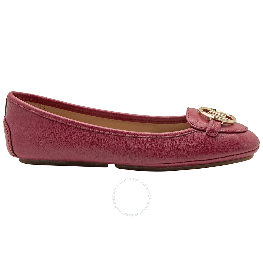 Michael kors leather moccasin clearance