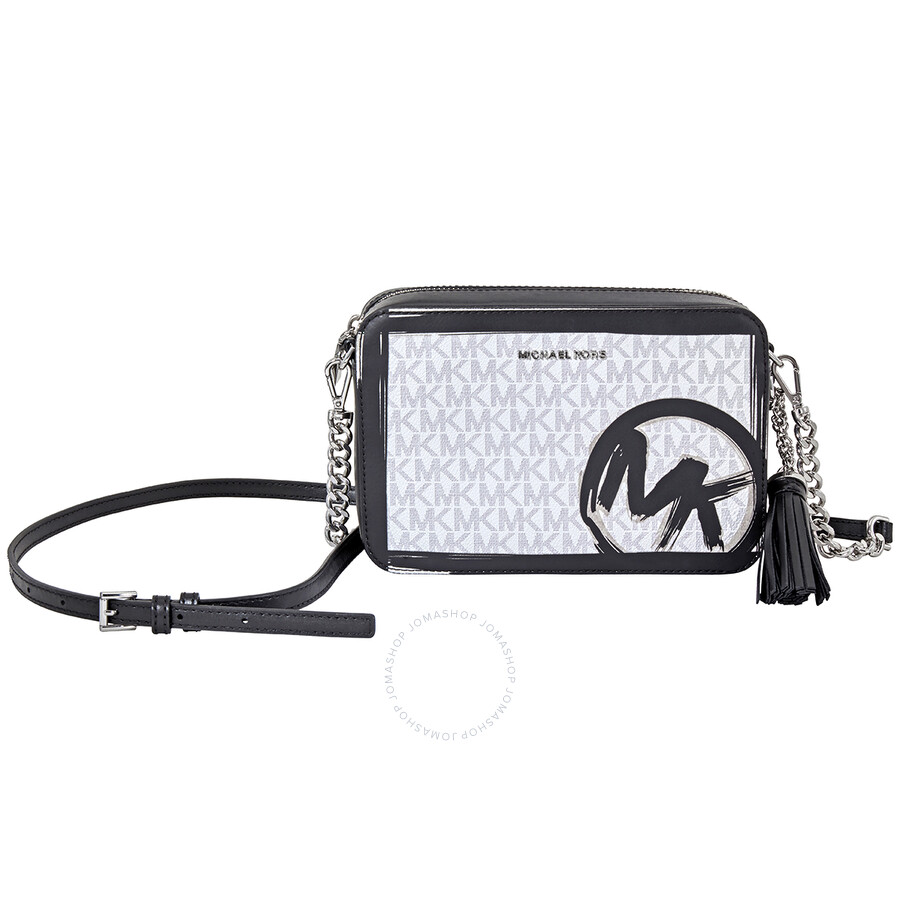 michael kors signature jet set crossbody