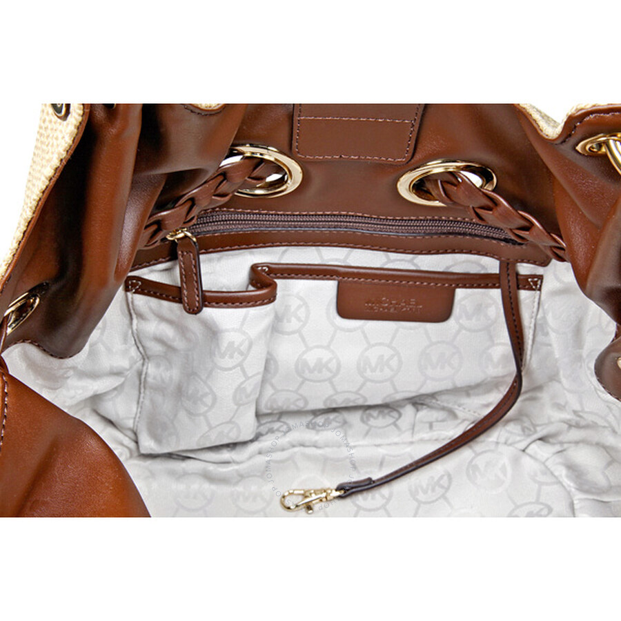 Michael Kors Large Grommet Shoulder Bag in Mocha MK30S2GBGL3W173