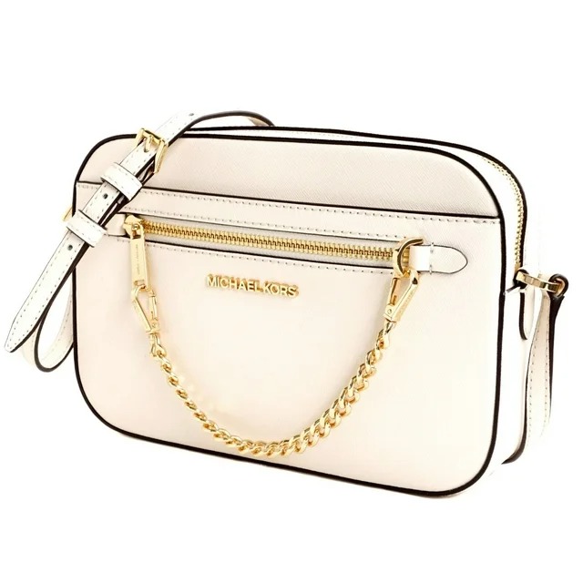 Michael Kors Large Saffiano Leather Jet Set Crossbody Bag 35S1GTTC7L