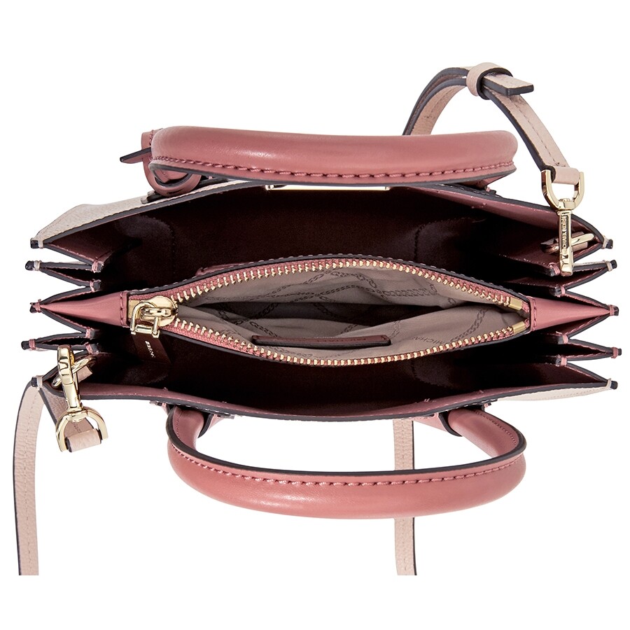 Michael Kors Mercer Accordion Messenger Medium Soft Pink/ Multi
