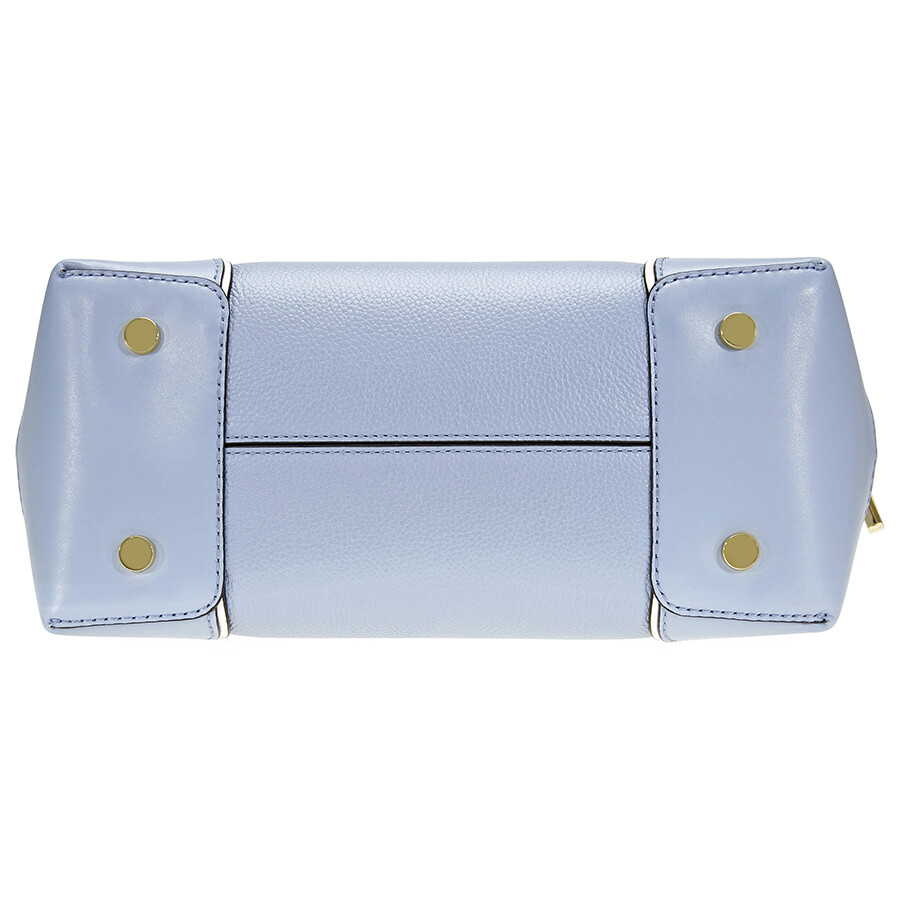 mercer gallery medium center zip tote powder blue