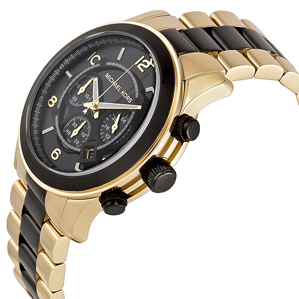 Michael Kors Runway Chronograph Black 
